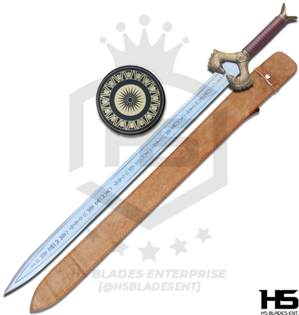 Wonder Woman Sword in Just $88 (Spring Steel & D2 Steel versions are Available) of Diana Princess with Sheath from Marvel Series Wonder Woman