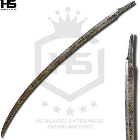36" Hand of Malenia Sword from Elden Ring of in $88 (Spring Steel & D2 Steel versions are Available) from The Elden Ring Swords-ER Sword
