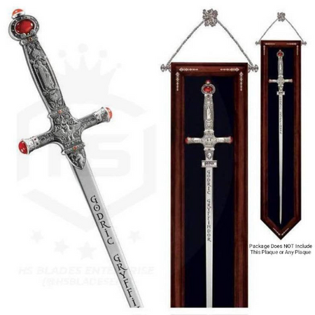 41" Godric Gryffindor Sword in just $69 (Spring Steel & D2 Steels are Available) from The Harry Potter