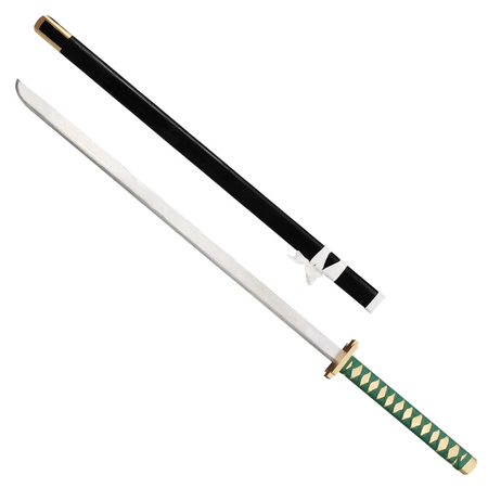 Yuta Sword in Just $88 (Japanese Steel is Available) of Otsukotsu Yuta from Jujutsu Kaisen-Green | Japanese Samurai Sword