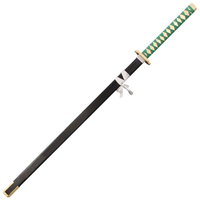 Yuta Sword in Just $88 (Japanese Steel is Available) of Otsukotsu Yuta from Jujutsu Kaisen-Green | Japanese Samurai Sword