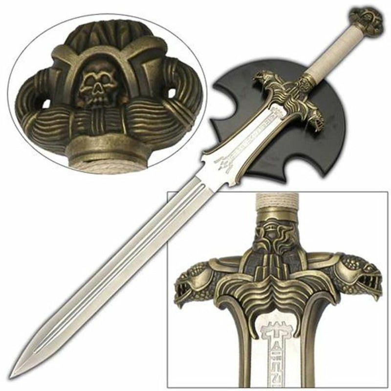 White Atlantean Sword Conan in just $99 (Spring Steel & D2 Steel Available) from Conan The Barbarian | Conan Sword | Barbarian Sword-White Cord