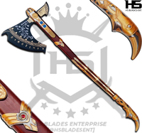 Haur's Lucky Knob Leviathan Axe of Kratos from God of War Axe with 11 Grips (5160 available)-Kratos Axe