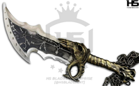 22" Pair of Blade of Chaos Knives of Kratos from God of War (Spring Steel & D2 Steel versions are Available) from God of War Knives Level 6 Type II | Kratos Knives