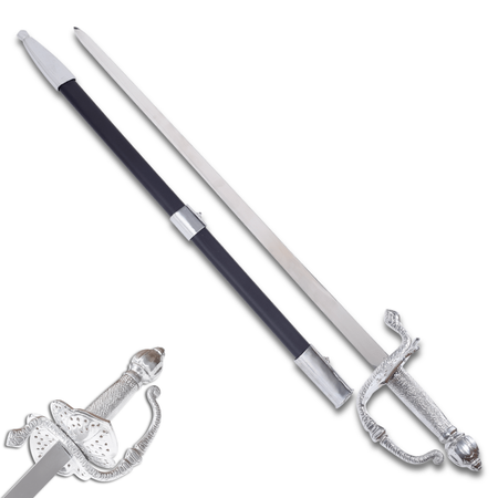 Rapier Sword of Zorro from Legend of Zorro in Just $88 (Spring Steel & D2 Steel versions are Available) Type II-Rapier Swords