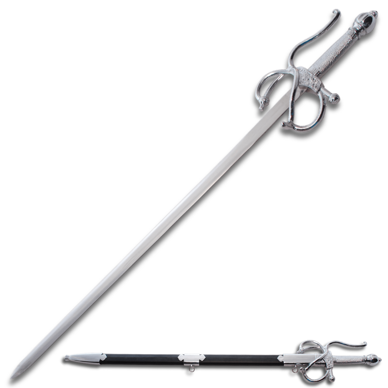 Spanish Rapier Sword of El Cid in Just $88 (Spring Steel & D2 Steel versions are Available)-Rapier Swords