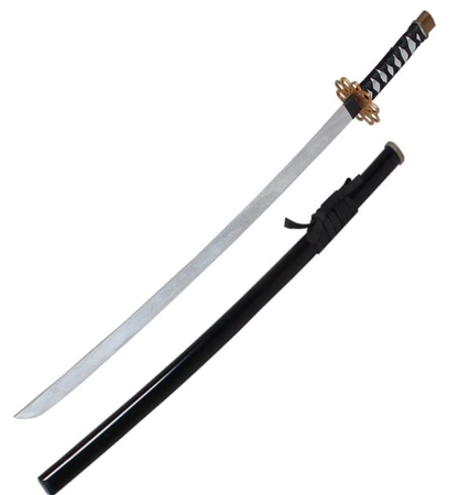 Atomic Samurai Sword of Kamikazwe in Just $88 (Japanese Steel is also Available) from One Punch Man Swords | Japanese Samurai Sword