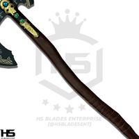 Forbidden Grip of Ages Leviathan Axe of Kratos from God of War Axe (BR D2 & Damascus Steels available)