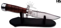 12" Resident Evil Knife of Racoon City Police from Resident Evil IV in Just $69 (Spring Steel & D2 Steel versions are Available) from The Resident Evil Knives-Black Sheath