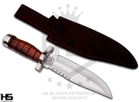 12" Resident Evil Knife of Racoon City Police from Resident Evil IV in Just $69 (Spring Steel & D2 Steel versions are Available) from The Resident Evil Knives-Black Sheath