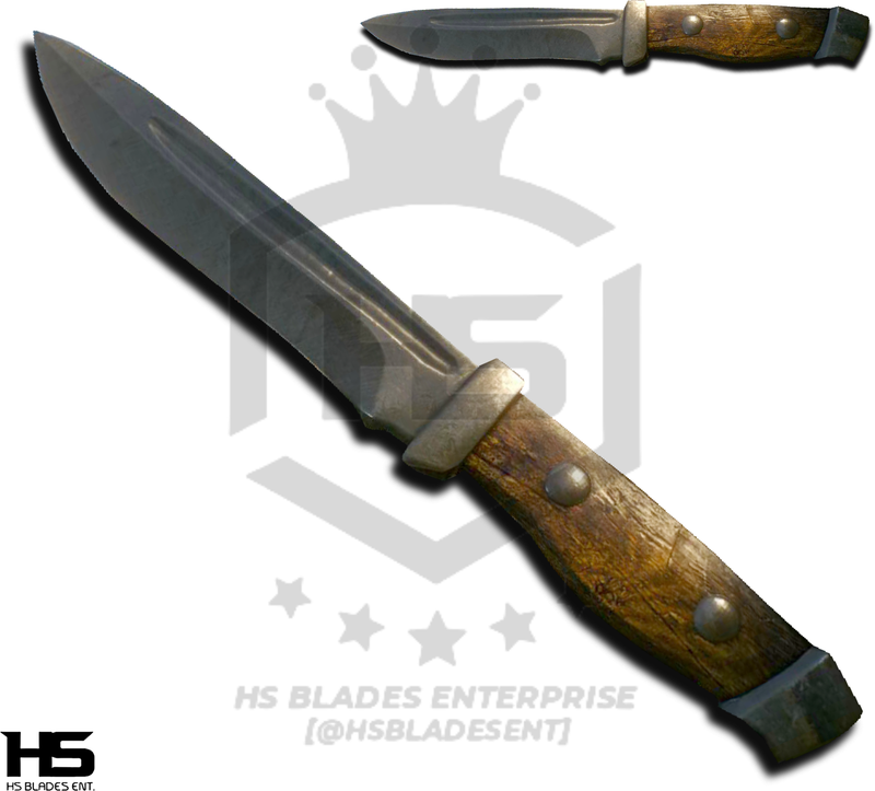 13" Raider Hunting Knife of Geralt of Rivia from Witcher 3 in Just $69 (Spring Steel & D2 Steel versions are Available) from The Witcher Replicas