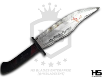 15" Resident Evil Final Chapter Knife with Sheath in Just $69 (Spring Steel & D2 Steel versions are Available) from The Resident Evil Knives