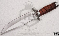 12" Resident Evil Knife of Racoon City Police from Resident Evil IV in Just $69 (Spring Steel & D2 Steel versions are Available) from The Resident Evil Knives