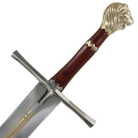 43" Rhindon Sword of High King Peter in just $88 (Spring Steel & D2 Steel also Available) from Chronicles of Narnia-Gold Plated | Narnia Sword