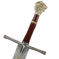 43" Rhindon Sword of High King Peter in just $88 (Spring Steel & D2 Steel also Available) from Chronicles of Narnia-Gold Plated | Narnia Sword
