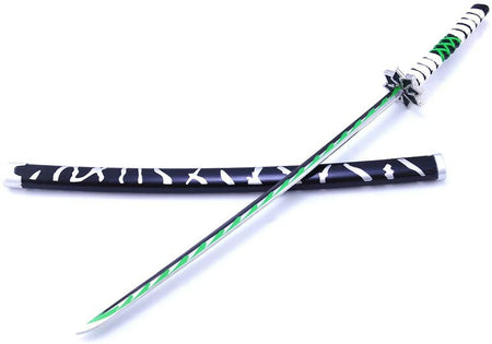 Nichrin Sword in Just $77 (Japanese Steel is Available) of Shinazugawa Sanemi from Demon Slayer Type IV | Japanese Samurai Sword