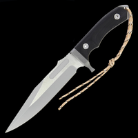 14" Rambo Last Blood Bowie Knife (Spring Steel, D2 Steel are also available) with Sheath-Camping & Hunting Machete