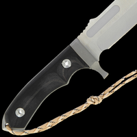 14" Rambo Last Blood Bowie Knife (Spring Steel, D2 Steel are also available) with Sheath-Camping & Hunting Machete