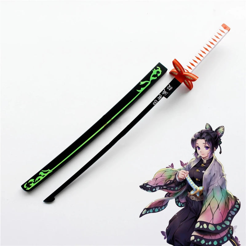 Nichirin Blade Japanese Sword in Just $77 (Japanese Steel is Available) of Shinobu Kocho from Demon Slayer Type V | Japanese Samurai Sword