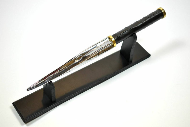 Supernatural Archangel Blade Replica With Display Stand - 18 Inch Collectible Show Prop