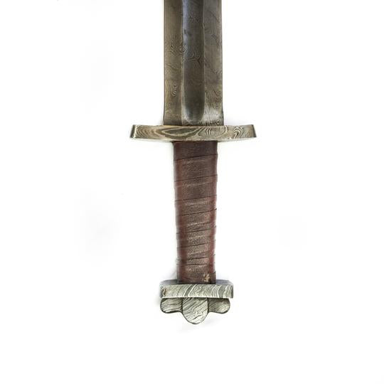 36" Full Tang Stiklestad Viking Sword (Spring Steel & D2 Steel Battle ready are available) with Scabbard