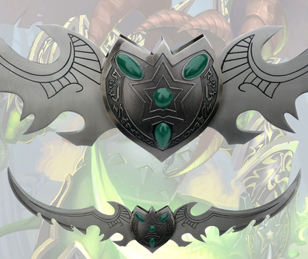 Warglaive of Azzinoth Sword of Illidan Stormrage The Betrayer (Spring Steel & D2 Steel versions are Available) from World of Warcraft Swords-WoW Swords