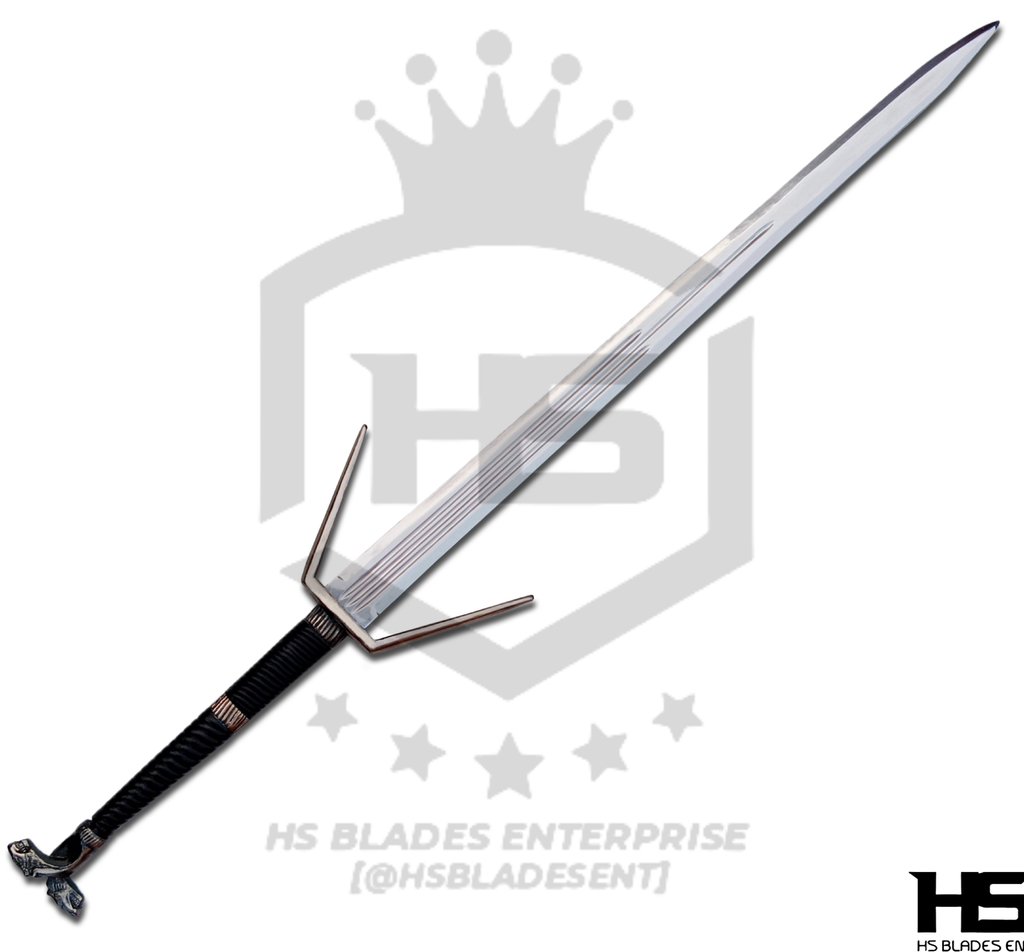 Geralt Sword with Feline Pommel Witcher Sword (5160 & D2 available ...