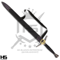 45" Witcher Steel Sword of Geralt of Rivia with Jewel in Just $77 (Spring Steel & D2 Steel versions are Available) from The Witcher Sword-Type I