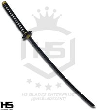 Demon Slasher Sword of Yami Sukehiro Samurai Sword in Just $77 (Japanese Steel is also Available) from Black Clover Type I | Japanese Samurai Sword