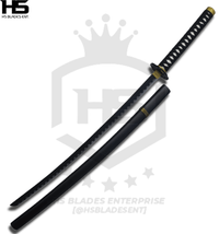 Demon Slasher Sword of Yami Sukehiro Samurai Sword in Just $77 (Japanese Steel is also Available) from Black Clover Type I | Japanese Samurai Sword