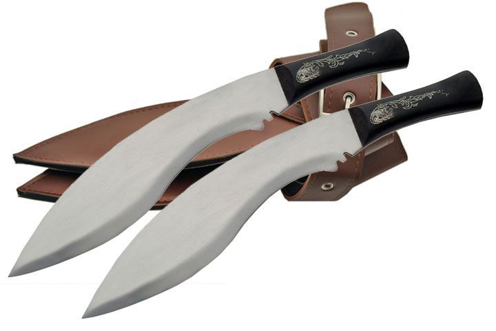 Resident Evil Kukri Knives of Alice in Just $131 (Battle Ready Spring Steel & D2 Steel Available) from Resident Evil Extension Knives