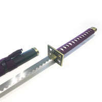 Senbonzakura Katana Sword of Kuchiki Byakuya in $77 (Japanese Steel Available) Zanpakuto from Bleach-Purple | Bleach Katana | Zanpakuto Katana