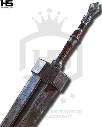 45" Colossal Greatsword of in Just $121 (Spring Steel & D2 Steel versions are Available) from Elden Ring Swords-ER Sword