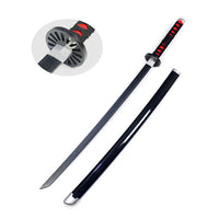 Black Nichirin Blade Japanese Sword in Just $77 (Japanese Steel is also Available) of Tanjiro Kamado from Demon Slayer (Pith) | Japanese Samurai Sword