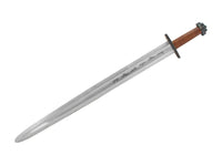 37" Full Tang Vikings Ironside Sword (Spring Steel & D2 Steel Battle ready are available) with Scabbard