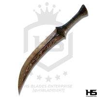 15" Erdsteel Dagger Knife from Elden Ring of in Just $69 (Spring Steel & D2 Steel versions are Available) from Elden Ring Knife-ER Knife