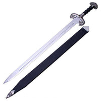 Black Handgrip Sword of Ewoyn with Plaque & Sheath from Lord of The Rings