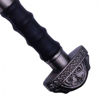 Black Handgrip Sword of Ewoyn with Plaque & Sheath from Lord of The Rings