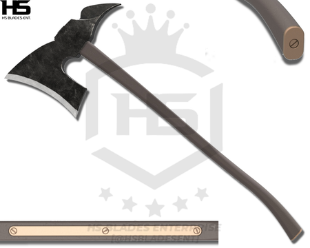 35" Fjall Axe of Eldingaar Fjall from The Witcher: Blood Origin (Spring Steel & D2 Steel versions are Available) from The Witcher Replicas-Type II