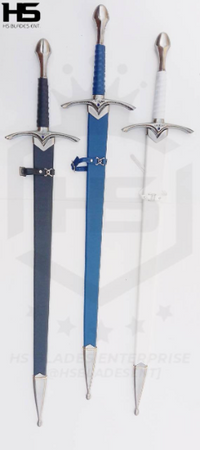 44" Glamdring Sword in Just $88 (Battleready Spring Steel & D2 Steel versions are Available) of Gandalf The Grey from Lord of The Rings