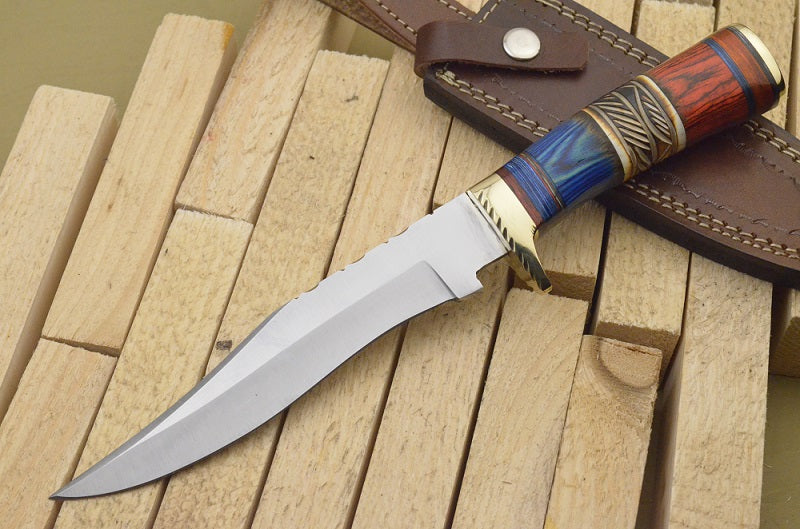 15" Ramington Bowie Knife in $59 (Spring Steel, D2 Steel are also available) with Sheath-Hunting Knife