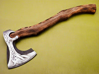 The Barhama: Battle Ready Functional Axe in Just $69 with Leather Sheath-Functional Viking Axe