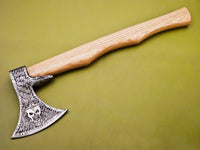 The Halloween: Battle Ready Functional Axe in Just $69 with Leather Sheath-Functional Viking Axe