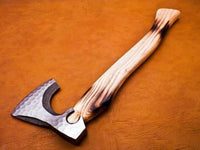 The Maybon: Battle Ready Functional Axe in Just $69 with Leather Sheath-Functional Viking Axe