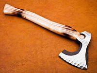 The Maybon: Battle Ready Functional Axe in Just $69 with Leather Sheath-Functional Viking Axe