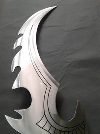 Warglaive of Azzinoth Sword of Illidan Stormrage The Betrayer (Spring Steel & D2 Steel versions are Available) from World of Warcraft Swords-WoW Swords