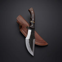 Rerdrick Tracker Knife with Sheath (Spring Steel, D2 Steel are also available)-Camping & Hunting Knife