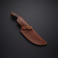 Rerdrick Tracker Knife with Sheath (Spring Steel, D2 Steel are also available)-Camping & Hunting Knife
