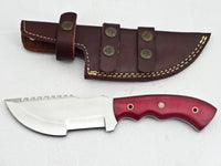 Brocxer Tracker Knife with Sheath (Spring Steel, D2 Steel are also available)-Camping & Hunting Knife