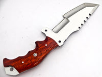Boxer Tracker Knife with Sheath (Spring Steel, D2 Steel are also available)-Camping & Hunting Knife